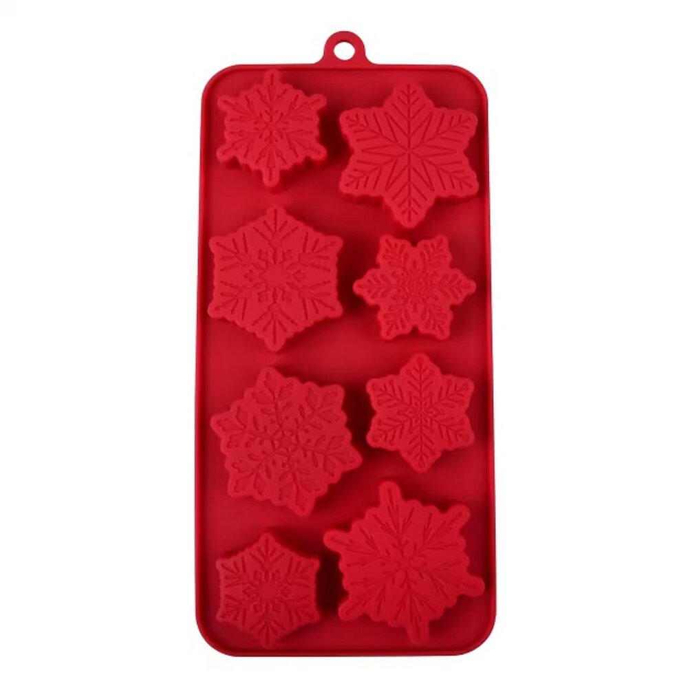 3/$10  Snowflakes Silicone Candy Mold